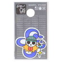 ダイカットミニステッカー ビニールシール ワンピース ナミ海賊旗 少年ジャンプ ゼネラルステッカー 耐水耐光 デコステッカー アニメメール便可
