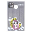 ダイカットミニステッカー ビニールシール ワンピース ボニー海賊旗 少年ジャンプ ゼネラルステッカー 耐水耐光 デコステッカー アニメメール便可