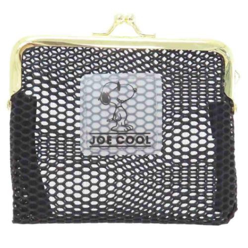 がま口ミニポーチ コインケース スヌーピー COOL SMILE ピーナッツ カミオジャパン 小物入れ メール便可