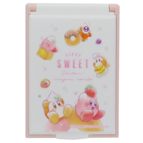 カードミラーS 手鏡 星のカービィ EVERYONE SWEET カミオジャパン コンパクトミラー メール便可 カードミラーS 手鏡 星のカービィ EVERYONE SWEET カミオジャパン コンパクトミラー メール便可
