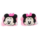 ウォッシュバンド 生活雑貨 ミニーマウス ふわふわスマイル ディズニー 丸眞 吸水リストバンド 洗顔 袖濡れ防止 マイクロファイバー