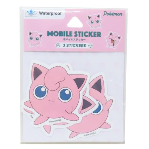 モバイルステッカー ダイカットシール ポケットモンスター プリン ポケモン グルマンディーズ デコシー..