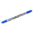 カラーツインペン カラーペン おさるのジョージ ブルー アイプランニング 色ペン 筆記用具 文房具 絵本メール便可