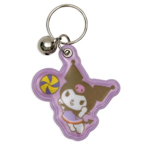 自転車キーホルダー 部活シリーズ キーリング クロミ バレーボール部 サンリオ エムプラン 自転車用 紛..