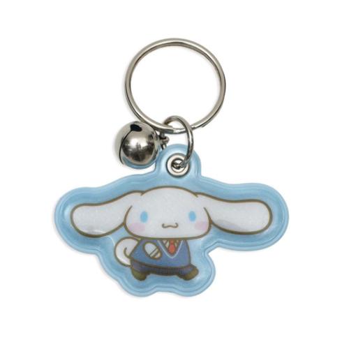 自転車キーホルダー 部活シリーズ キーリング シナモロール 帰宅部 サンリオ エムプラン 自転車用 紛失..