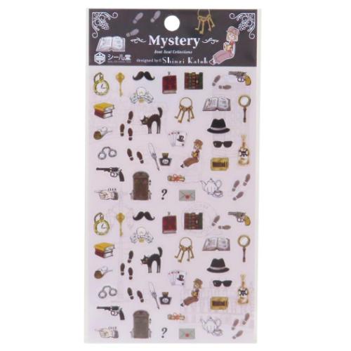 シートシール シール Mystery シール堂印刷 手帳デコ デコシール かわいい メール便可