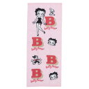 プリントロングタオル フェイスタオル ベティブープ B.betty BETTY BOOP 林タオル 新生活雑貨 メール便可