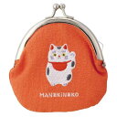 刺繍ガマグチ がま口 おみやげニッポン 招き猫 デコレ 小銭入れ コインケース かわいい メール便可