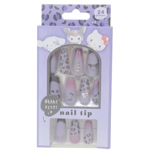 サンリオネイルチップ コスメ雑貨 サンリオキャラクターズ PURPLE サンリオ カミオジャパン ネイルアー..