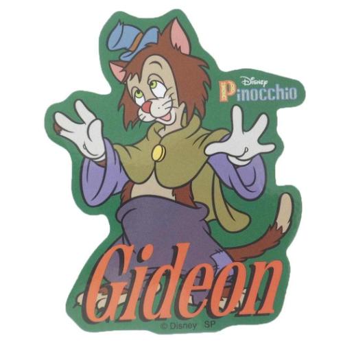 キャラクターステッカー ダイカットシール ピノキオ ギデオン ディズニー スモールプラネット ダイカットビニールステッカー デコシール 耐水性 メール便可