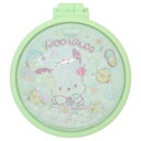 きらきらミラー付きブラシ 手鏡 ポチャッコ サンリオ プレゼント