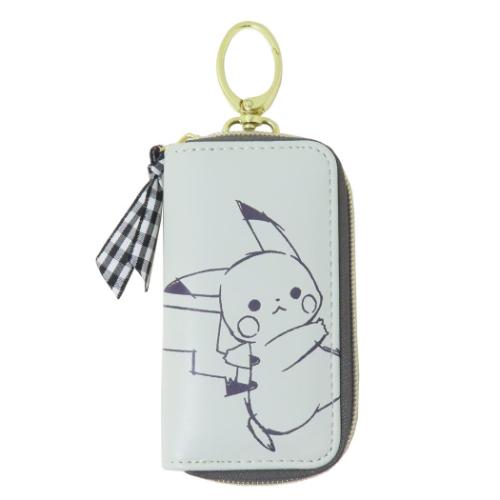 キーケース 鍵ケース ポケットモンスター ルンルンピカチュウ ポケモン カミオジャパン 鍵入れ おしゃれ メール便可