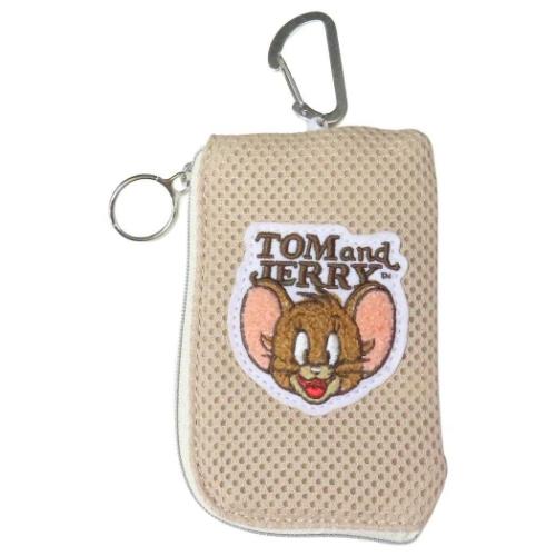 メッシュスマートキーケース キーケース トムとジェリー ジェリー ワーナーブラザース マリモクラフト 鍵入れ 鍵ケース カー用品 メール便可(4)