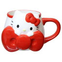 リボンマグ 350ml マグカップ ハローキティ エッジー サンリオ サンアート かわいい 食器