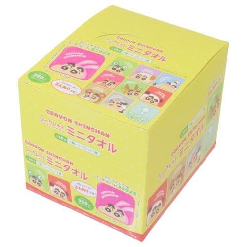 シークレットミニタオル 全10種 10個入セット ハンドタオル クレヨンしんちゃん 変身しんちゃん ティーズファクトリー コレクション雑貨 まとめ買い アニメ