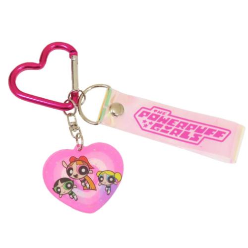 オーロラテープキーホルダー キーリング パワーパフガールズ ピンク ティーズファクトリー プレゼント ..