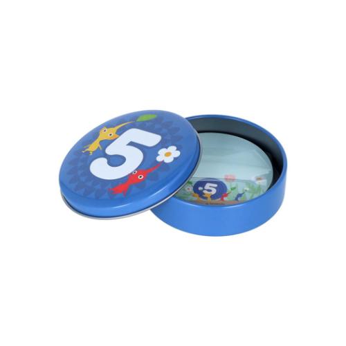 缶入りメモ メモ帳 ピクミン 青ペレット サンスター文具 新学期準備文具 伝言 事務用品 ゲームメール便可