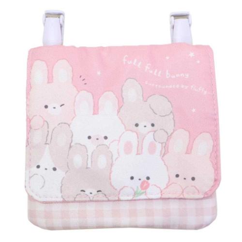 マルチポッケ クリップポケット フルフルバニー クーリア ポケットポーチ 移動ポケット かわいい 子供 ..