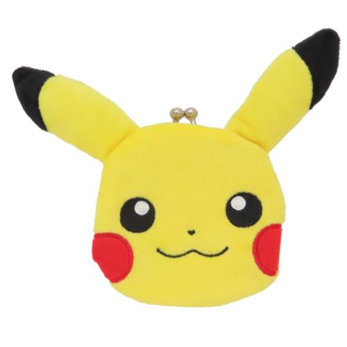 ぬいぐるみがま口 小銭入れ ポケットモンスター ピカチュウ ポケモン コインケース メール便可