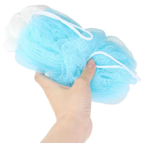 雑貨＆アートの通販店ベルコモンの泡スポンジ大 ボディスポンジ シナモロール あわあわシナモン サンリオ 丸眞 泡立てネット お風呂｜アングル2