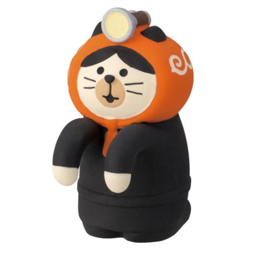 ハロウィンのどろぼう猫 マスコット concombre Halloween おばけなにゃんこたち デコレ インテリア かわいい プレゼント