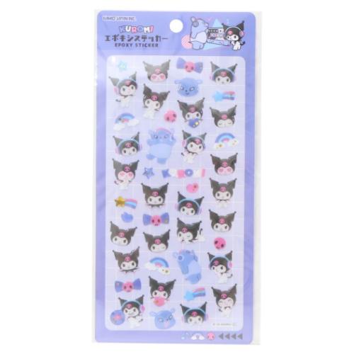 エポキシステッカー シールシート クロミ サンリオ カミオジャパン デコレーション メール便可のサムネイル