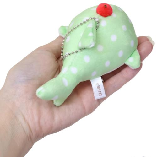 雑貨＆アートの通販店ベルコモンのマスコットキーホルダー ボールチェーンマスコット 湊谷鈴ふれんず！ メロンソーダじんべえざめ みなとや すず カミオジャパン プレゼント かわいい｜アングル2