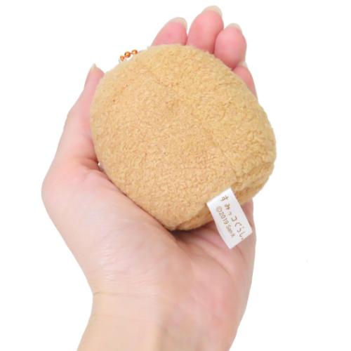 雑貨＆アートの通販店ベルコモンのふわふわ指人形マスコット キーホルダー すみっコぐらし とんかつ サンエックス 内藤デザイン フィンガーパペット｜アングル2