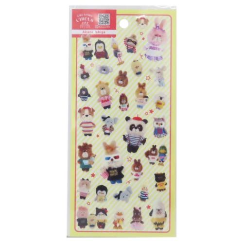 透明シール シールシート Akane Ishiga クリエイターズサーカス フロンティア デコレーション デコシール CREATORS CIRCUS メール便可