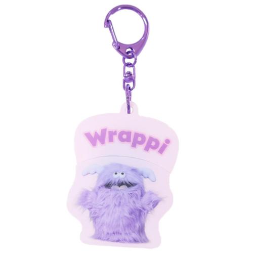 パカッとアクリルキーホルダー キーリング ホイッピ＆ラッピ ラッピ アクキー メール便可(4)