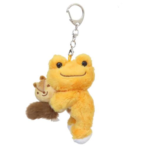 ピクルス with マスコット マスコット かえるのピクルス アーモンド だいだい ナカジマ プレゼント かわいい ミニぬいぐるみ