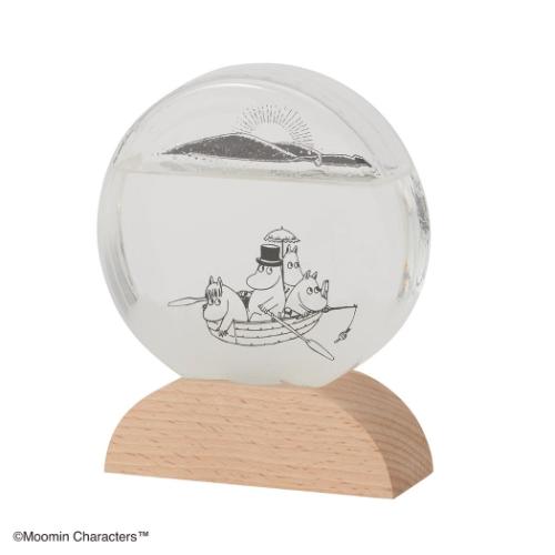 ストームグラス 置物 ムーミン ラウンド 北欧 茶谷産業 気象計