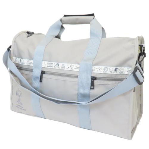 ボストンバッグ 旅行かばん スヌーピー VINTAGE LGY ピーナッツ マリモクラフト 大容量バッグ トラベル..