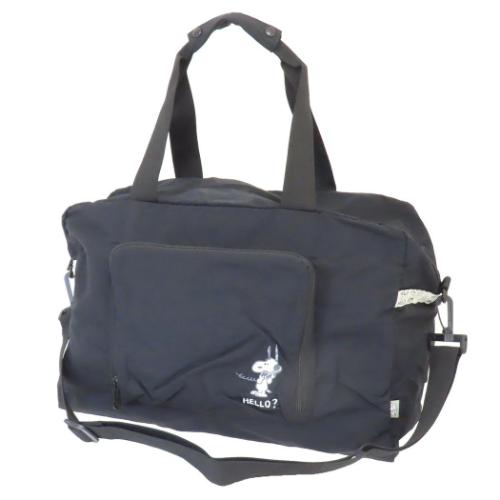 パッカブルボストン 旅行かばん スヌーピー VINTAGE BK ピーナッツ マリモクラフト 大容量バッグ トラ..