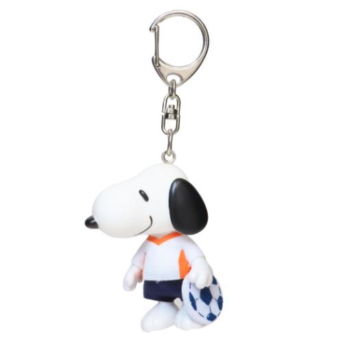 コスチュームキーチェーン キーリング スヌーピー スポーツシリーズ サッカー ピーナッツ 牛久保工芸社..
