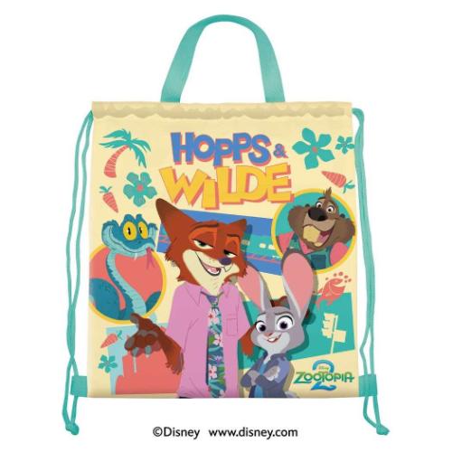 ナップサック クリスマスお菓子 ズートピア2 ディズニー ハート Xmasプレゼント 女の子 男の子