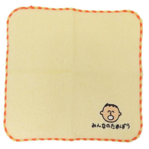 ワンポイント刺繍ハンカチタオル ミニタオル みんなのたあ坊 みんなのたあぼう サンリオ オクタニ 汗拭きタオル メール便可