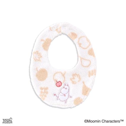 無撚糸スタイB ベビービブ ムーミン フルーツミックス オレンジ 北欧 タオル美術館 プレゼント かわいい メール便可