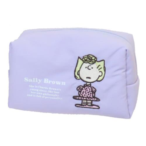 化粧ポーチ コスメポーチ スヌーピー ラメアップリケシリーズ サリー ピーナッツ マリモクラフト 小物..