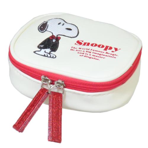 アクセサリーケース アクセサリー収納 スヌーピー ラメアップリケシリーズ ピーナッツ マリモクラフト ..