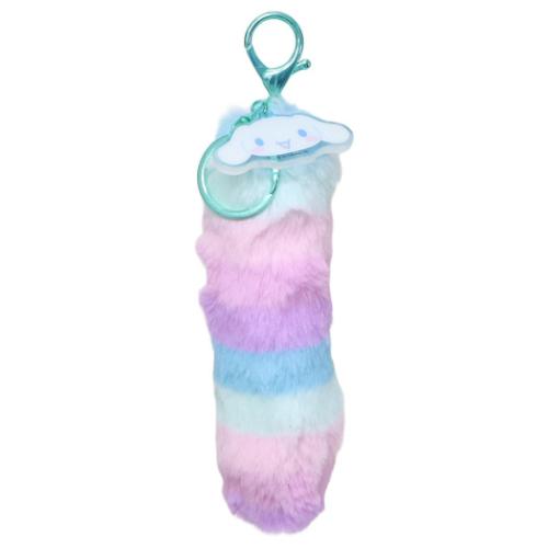 しっぽ型ファーキーホルダー キーリング シナモロール サンリオ かわいい