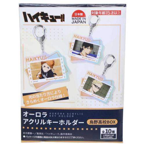 オーロラアクリルキーホルダー 全10種の内どれか1個 キーリング 劇場版ハイキュー！！ ゴミ捨て場の決..