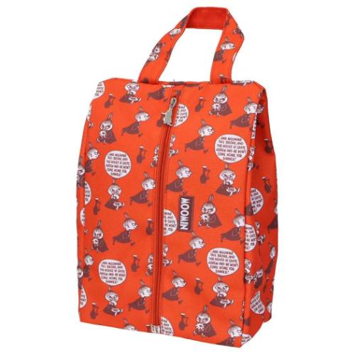 シューズバッグ シューズケース ムーミン オレンジゴルフ 北欧 丸眞 大人 ゴルフシューズケース シューズ袋