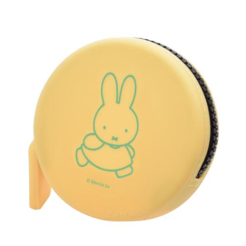 CURUN クルン ミニポーチ ミッフィー イエロー ディックブルーナ ピージーデザイン シリコンポーチ 小物入れ 絵本