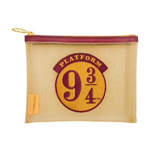 メッシュポーチ 平ポーチ ハリーポッター 9と3/4番線 ワーナーブラザース インロック 小物入れ 映画メ..
