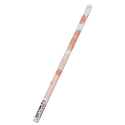 鉛筆2B 丸軸 鉛筆 ジューシーなにんじん にんじん カゴ カミオジャパン えんぴつ 新学期準備文具 筆記..