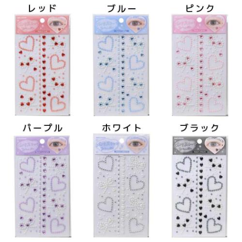 メイクストーンシール ラインストーンシール カミオジャパン 推し活 化粧 メール便可