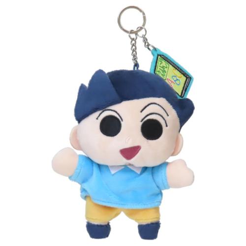 刺繍チャームつきぬいぐるみKR マスコット クレヨンしんちゃん 風間くん エスケイジャパン プレゼント ..