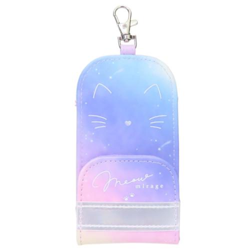 反射シート付きリールキーカバー 子供用ランドセル キーケース ミャウミラージュ カミオジャパン 新学..
