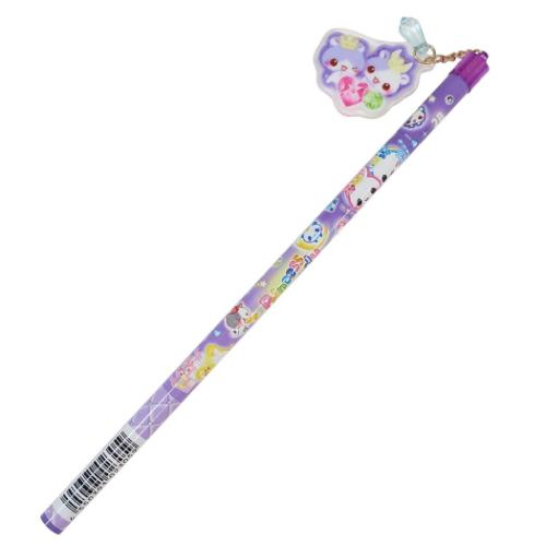 2B - チャーム付き鉛筆 2B えんぴつ キャンディツインズ プリンセスキャンディ クーリア 新学期準備文具 平成レトロY2K メール便可